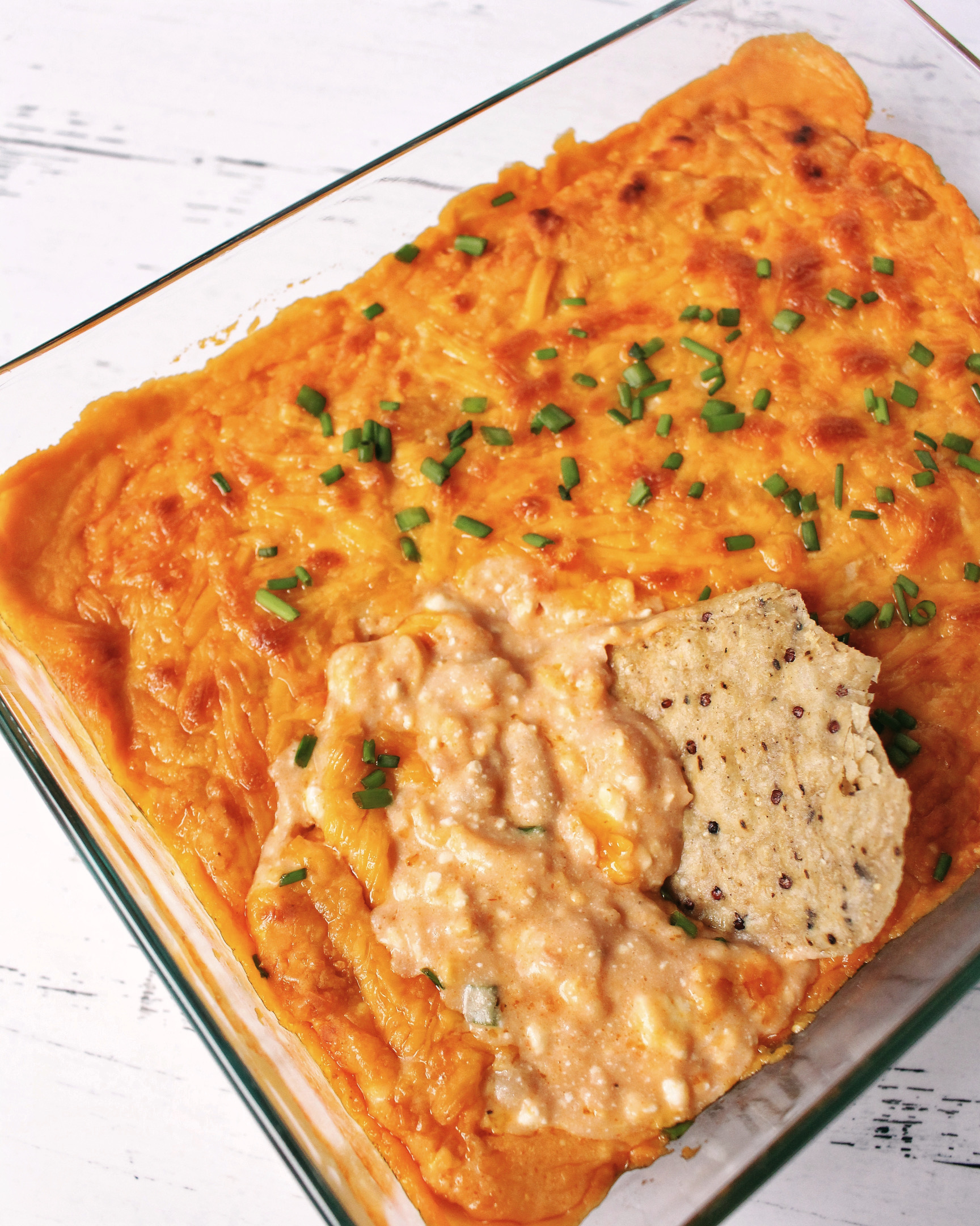 Vegetarian Cheesy White Bean Buffalo Dip All Will Love