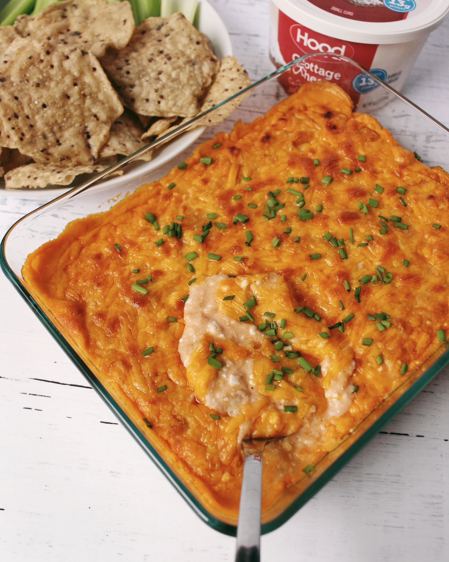 Vegetarian Cheesy White Bean Buffalo Dip All Will Love