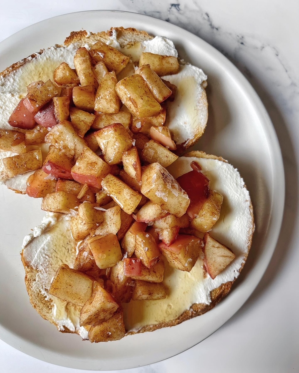 Whipped Ricotta Toast - Choosing Chia