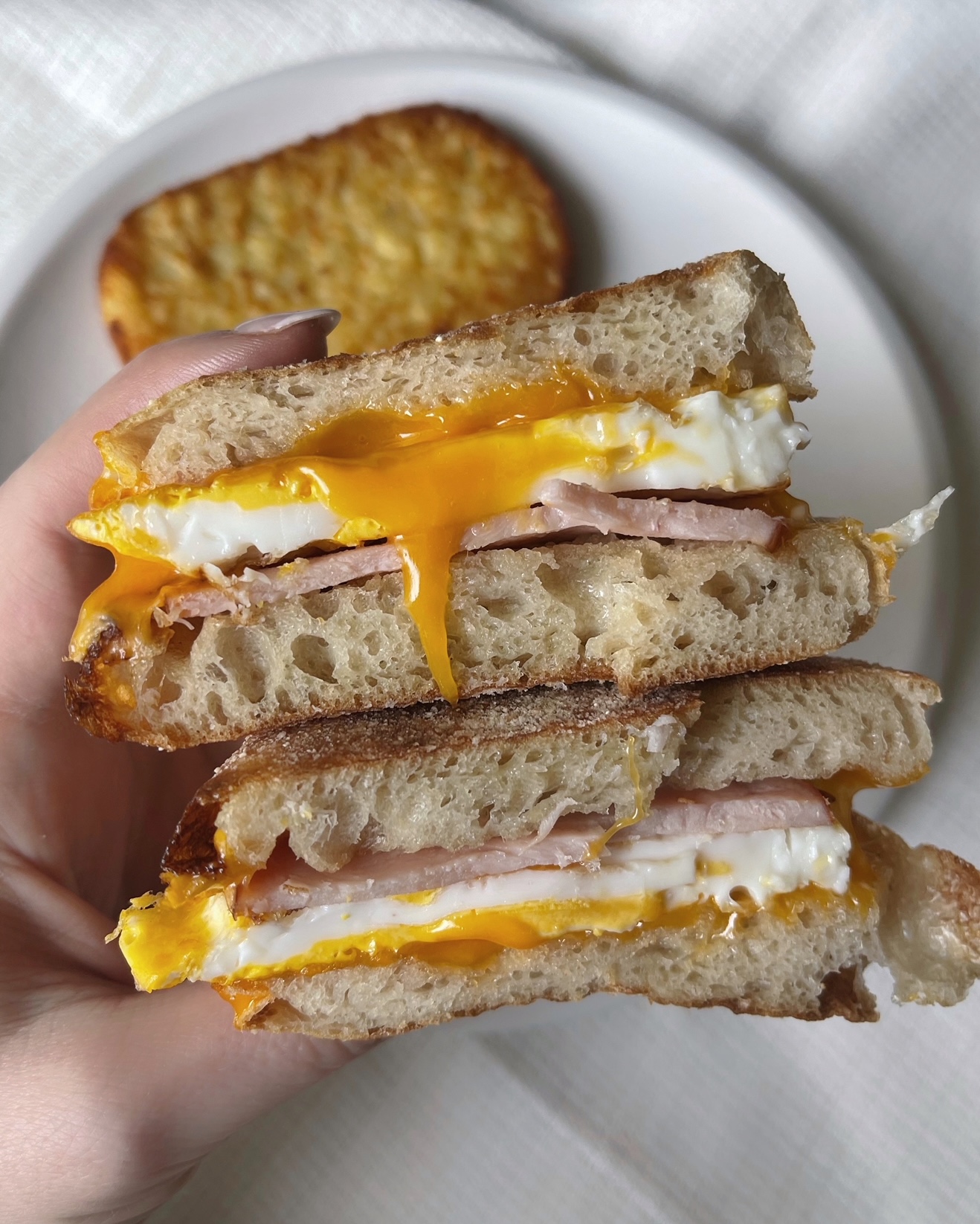 Copycat McDonald’s Egg McMuffin With Better For You Ingredients