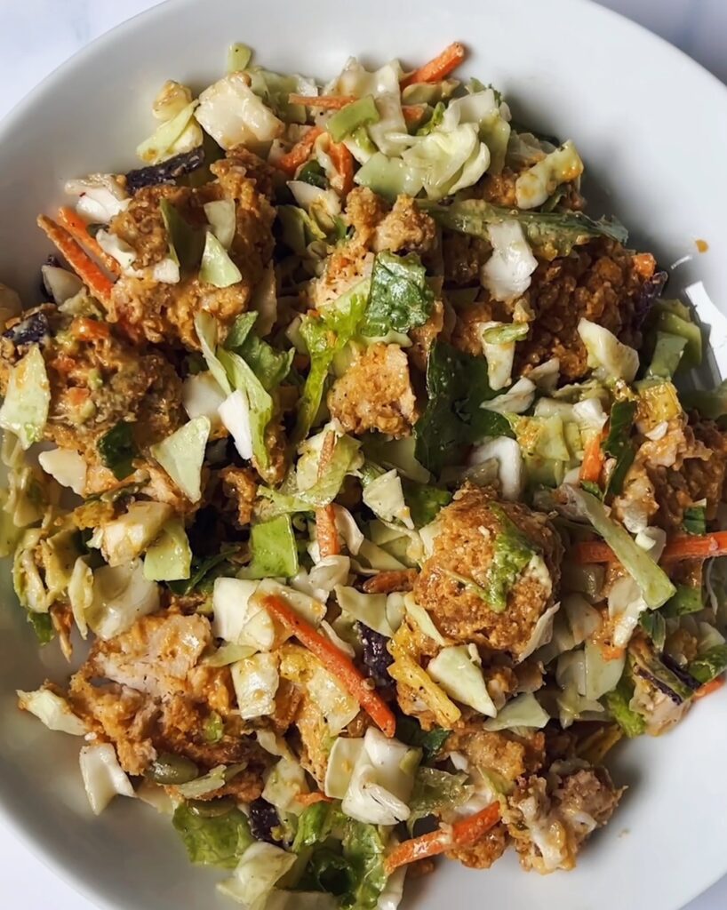 Buffalo Chicken Chopped Salad ~ Easy Trader Joes Recipe 8730